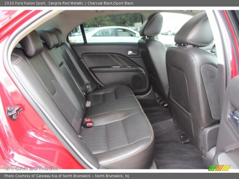 Sangria Red Metallic / Charcoal Black/Sport Black 2010 Ford Fusion Sport