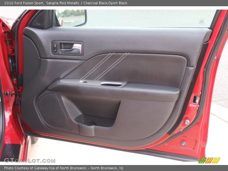 Sangria Red Metallic / Charcoal Black/Sport Black 2010 Ford Fusion Sport