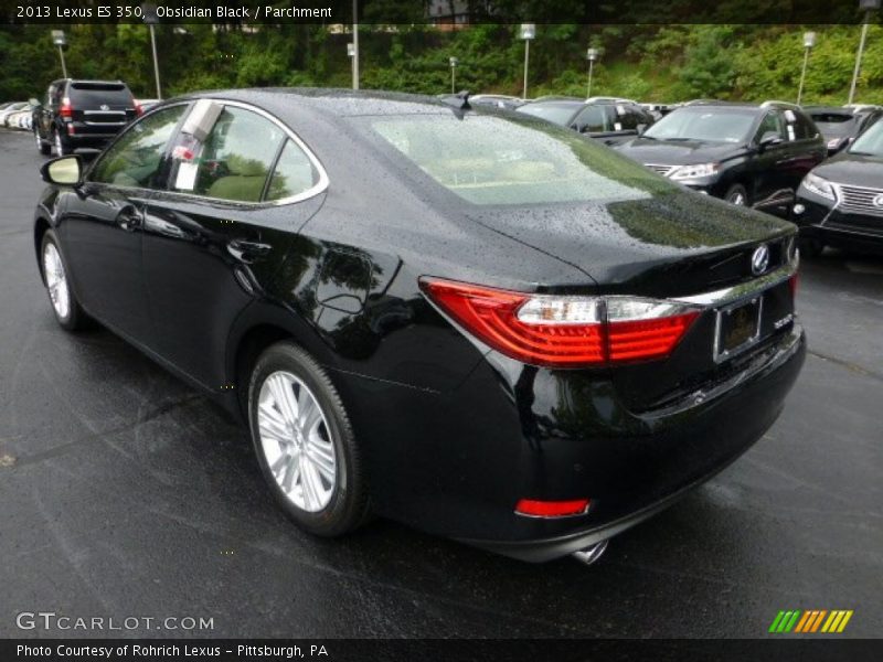 Obsidian Black / Parchment 2013 Lexus ES 350