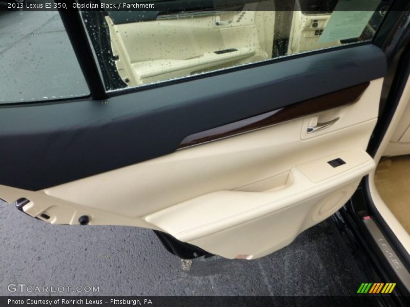 Obsidian Black / Parchment 2013 Lexus ES 350