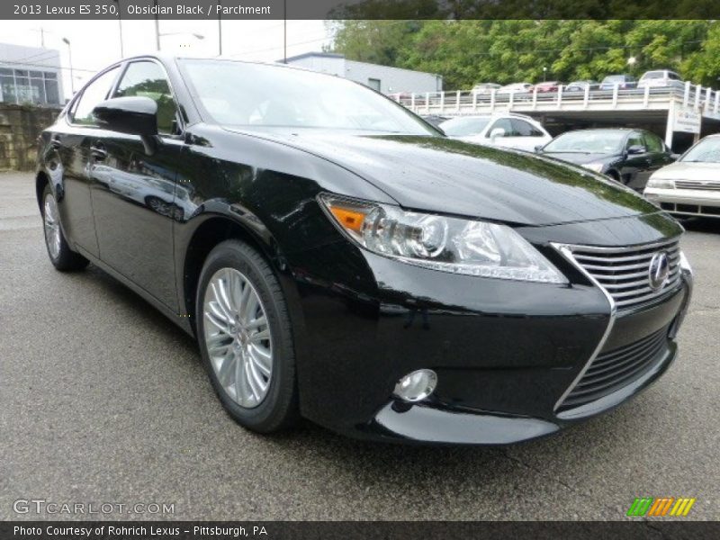 Obsidian Black / Parchment 2013 Lexus ES 350