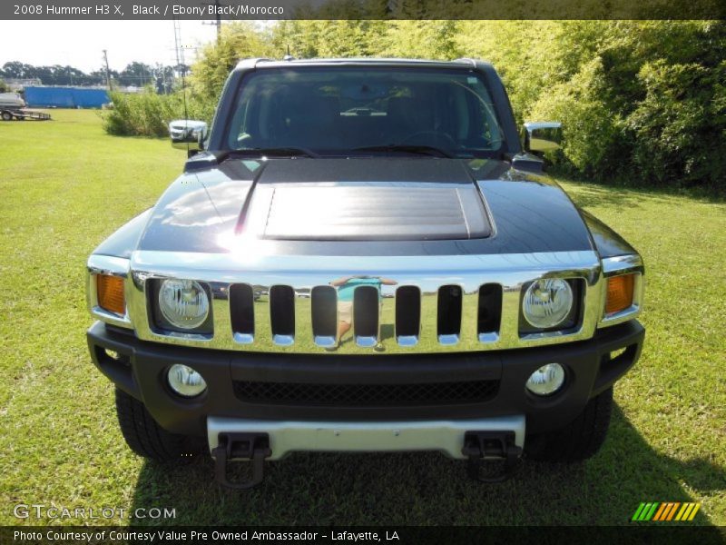 Black / Ebony Black/Morocco 2008 Hummer H3 X