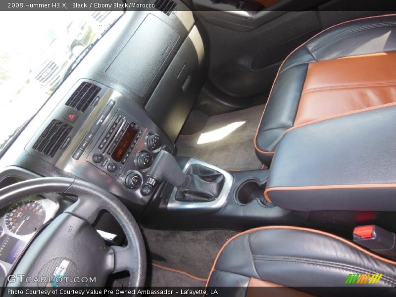 Black / Ebony Black/Morocco 2008 Hummer H3 X