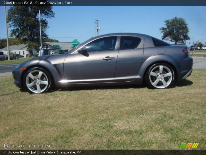 Galaxy Gray Mica / Black 2006 Mazda RX-8