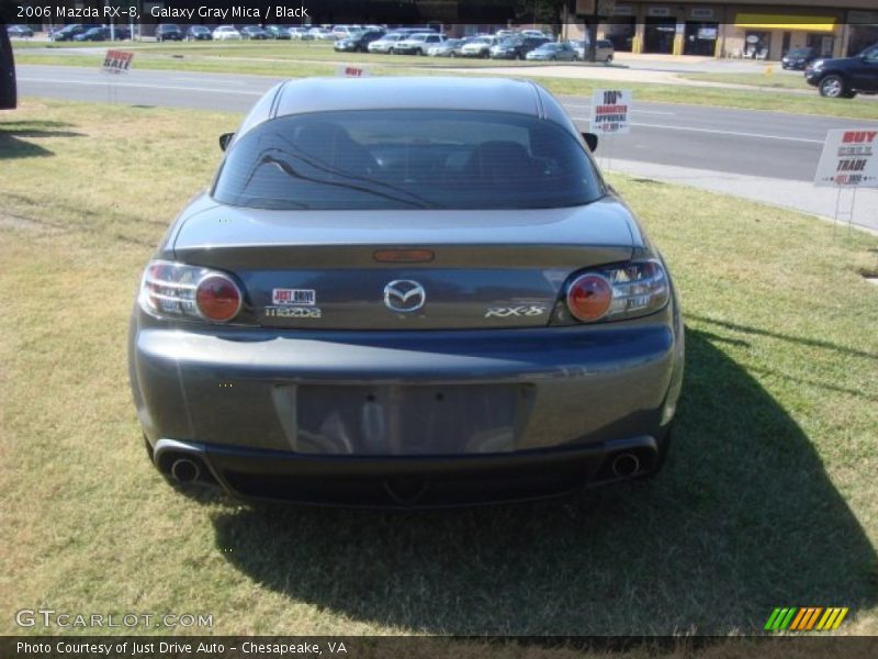 Galaxy Gray Mica / Black 2006 Mazda RX-8
