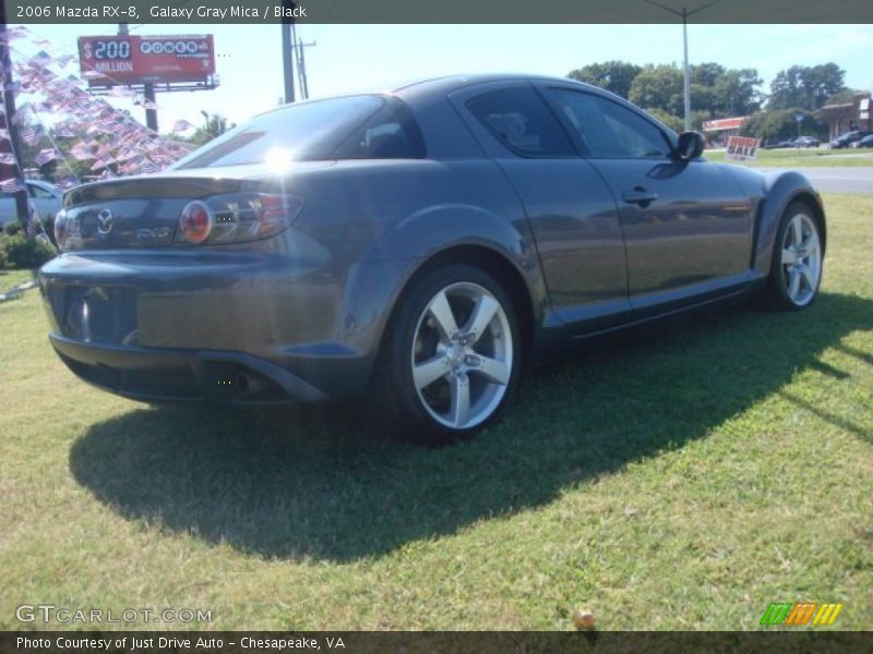 Galaxy Gray Mica / Black 2006 Mazda RX-8