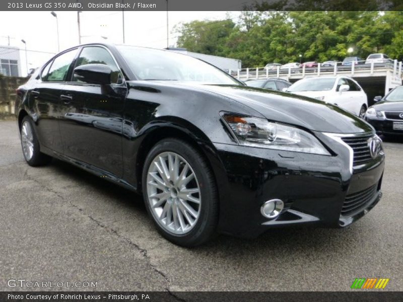 Obsidian Black / Flaxen 2013 Lexus GS 350 AWD