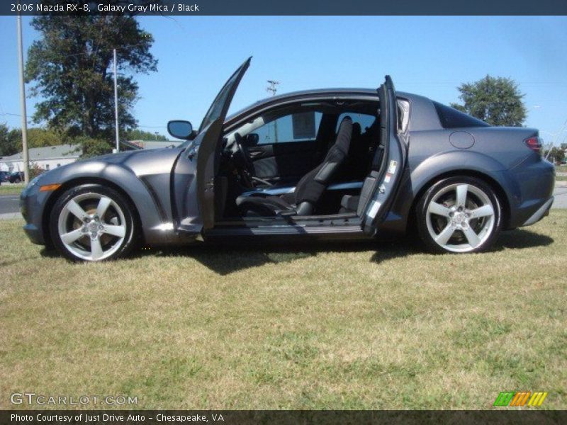 Galaxy Gray Mica / Black 2006 Mazda RX-8