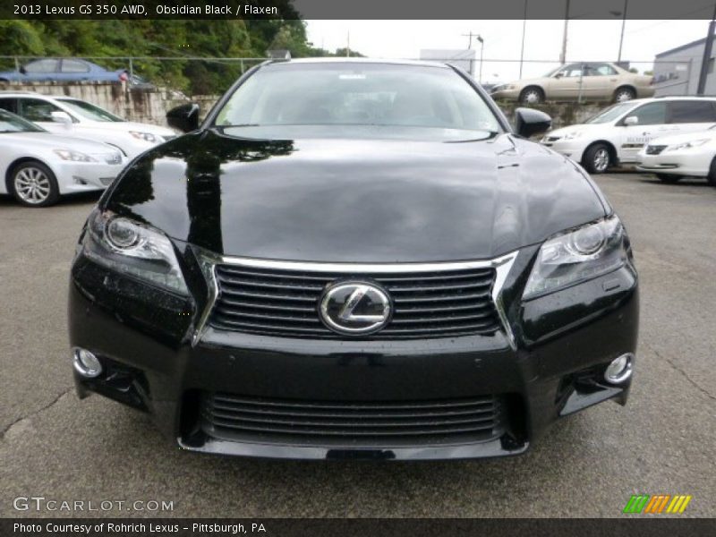 Obsidian Black / Flaxen 2013 Lexus GS 350 AWD