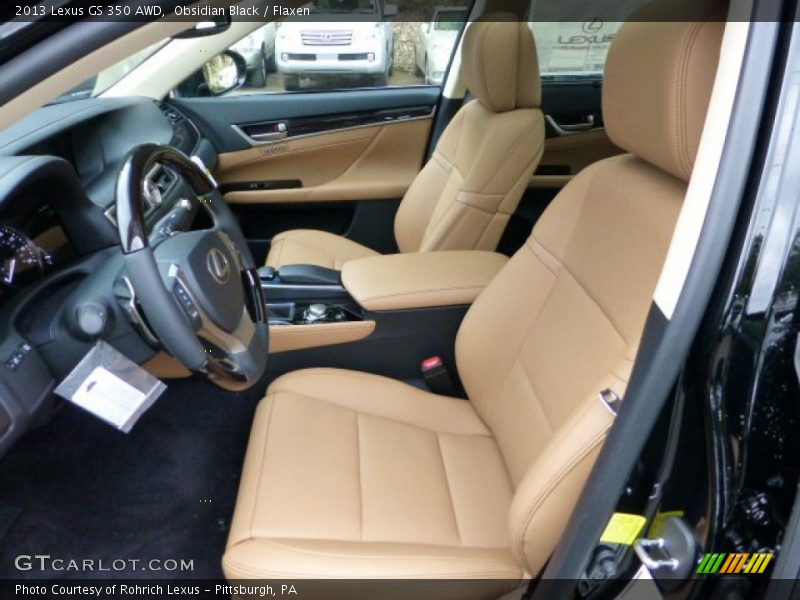 Obsidian Black / Flaxen 2013 Lexus GS 350 AWD