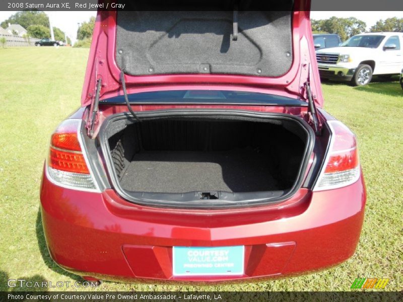 Red Jewel / Gray 2008 Saturn Aura XE