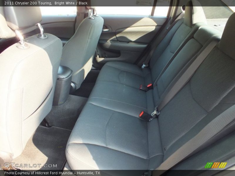 Bright White / Black 2011 Chrysler 200 Touring
