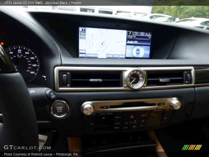 Obsidian Black / Flaxen 2013 Lexus GS 350 AWD
