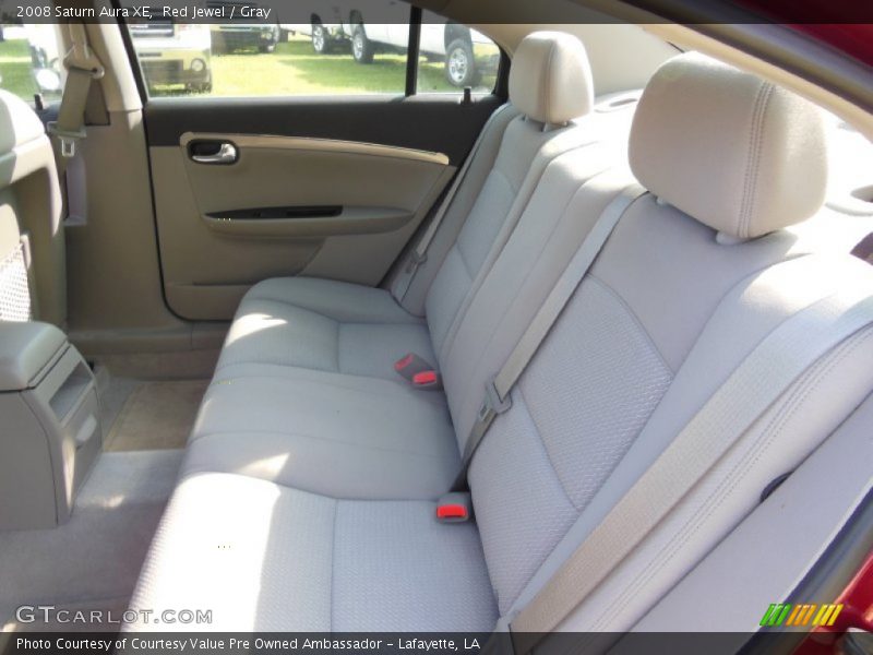 Red Jewel / Gray 2008 Saturn Aura XE