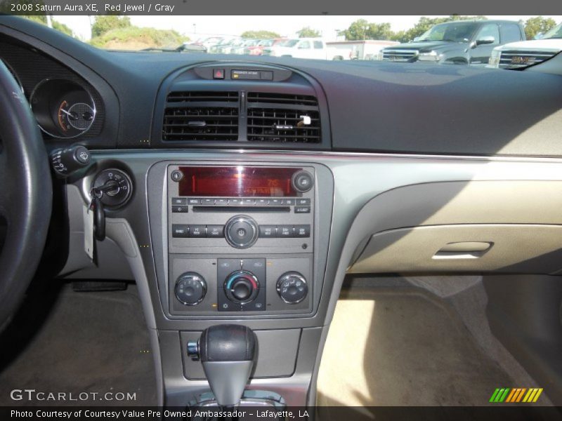 Red Jewel / Gray 2008 Saturn Aura XE