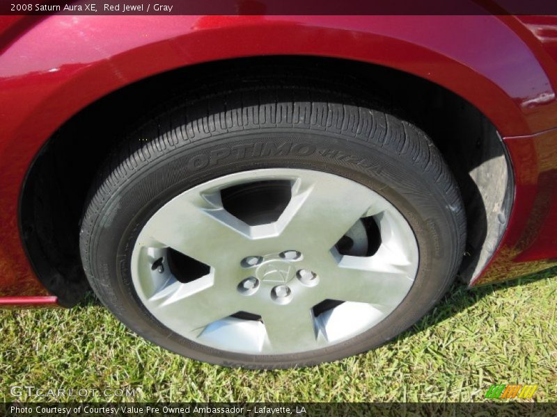 Red Jewel / Gray 2008 Saturn Aura XE
