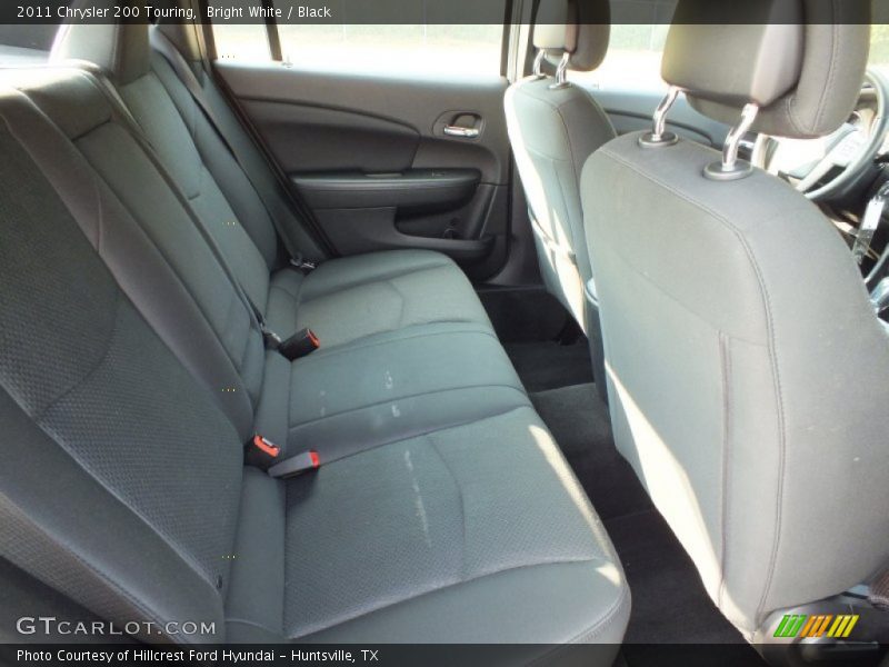 Bright White / Black 2011 Chrysler 200 Touring
