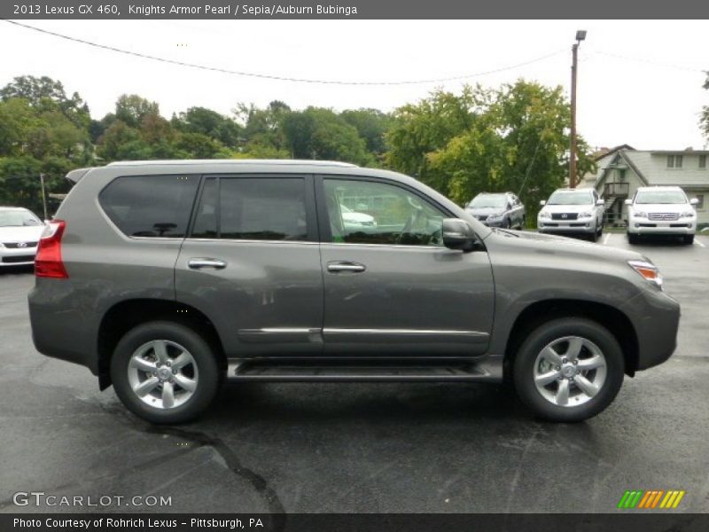 Knights Armor Pearl / Sepia/Auburn Bubinga 2013 Lexus GX 460