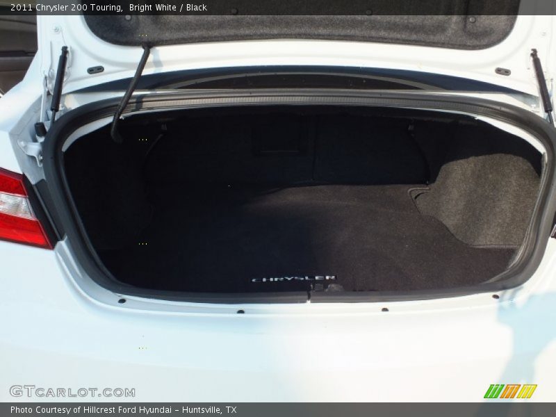 Bright White / Black 2011 Chrysler 200 Touring