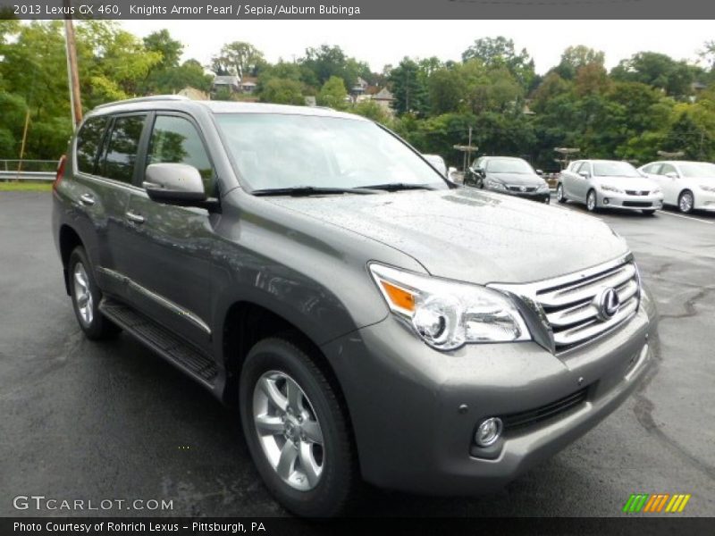 Knights Armor Pearl / Sepia/Auburn Bubinga 2013 Lexus GX 460