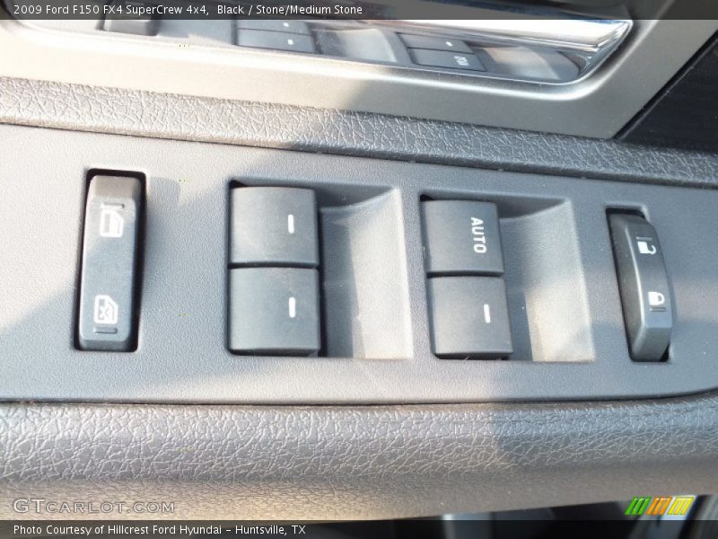 Black / Stone/Medium Stone 2009 Ford F150 FX4 SuperCrew 4x4