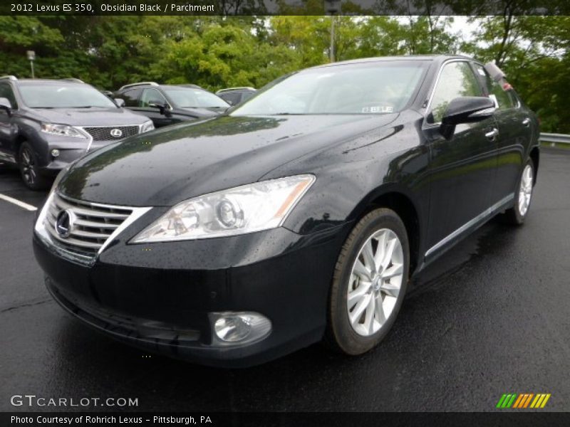 Obsidian Black / Parchment 2012 Lexus ES 350