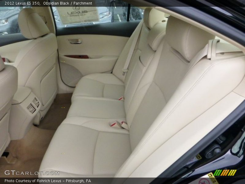 Obsidian Black / Parchment 2012 Lexus ES 350