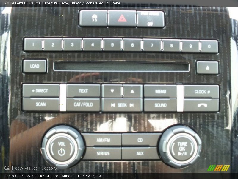 Black / Stone/Medium Stone 2009 Ford F150 FX4 SuperCrew 4x4