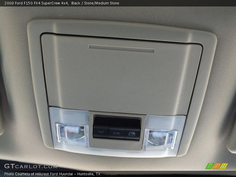 Black / Stone/Medium Stone 2009 Ford F150 FX4 SuperCrew 4x4