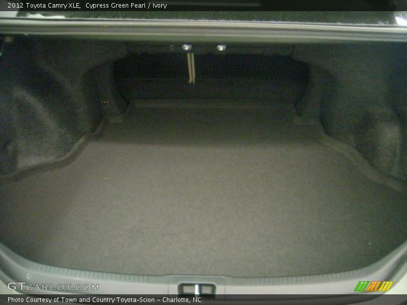 Cypress Green Pearl / Ivory 2012 Toyota Camry XLE