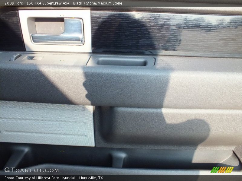 Black / Stone/Medium Stone 2009 Ford F150 FX4 SuperCrew 4x4