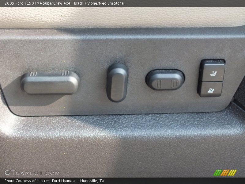 Black / Stone/Medium Stone 2009 Ford F150 FX4 SuperCrew 4x4