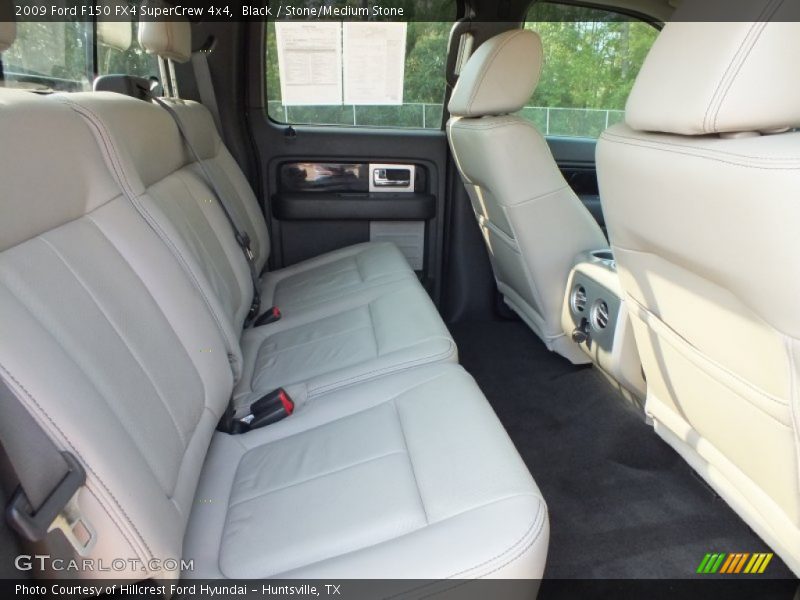 Black / Stone/Medium Stone 2009 Ford F150 FX4 SuperCrew 4x4
