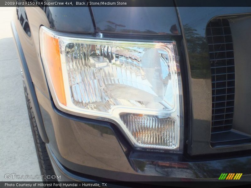 Black / Stone/Medium Stone 2009 Ford F150 FX4 SuperCrew 4x4