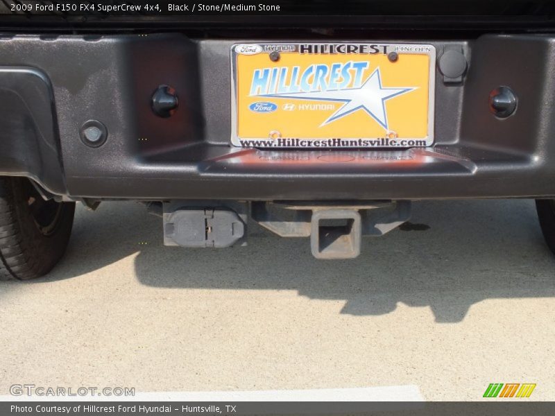 Black / Stone/Medium Stone 2009 Ford F150 FX4 SuperCrew 4x4