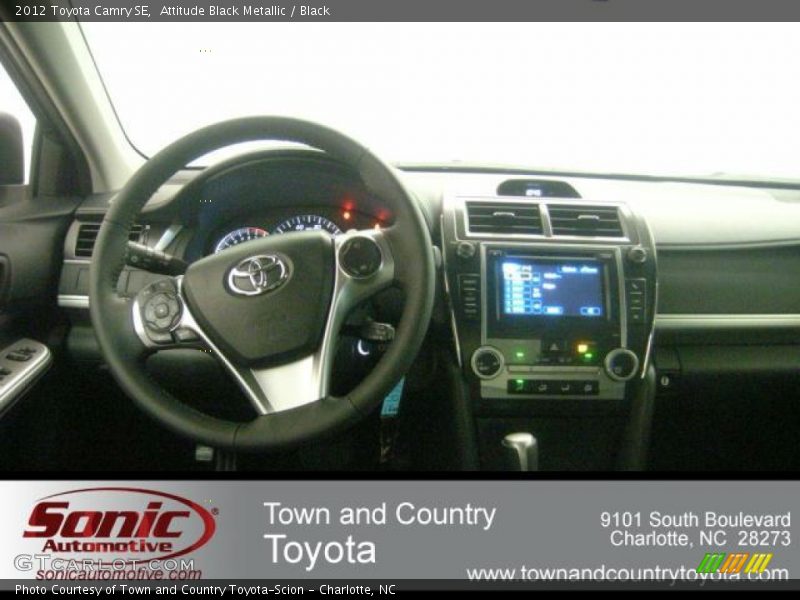 Attitude Black Metallic / Black 2012 Toyota Camry SE