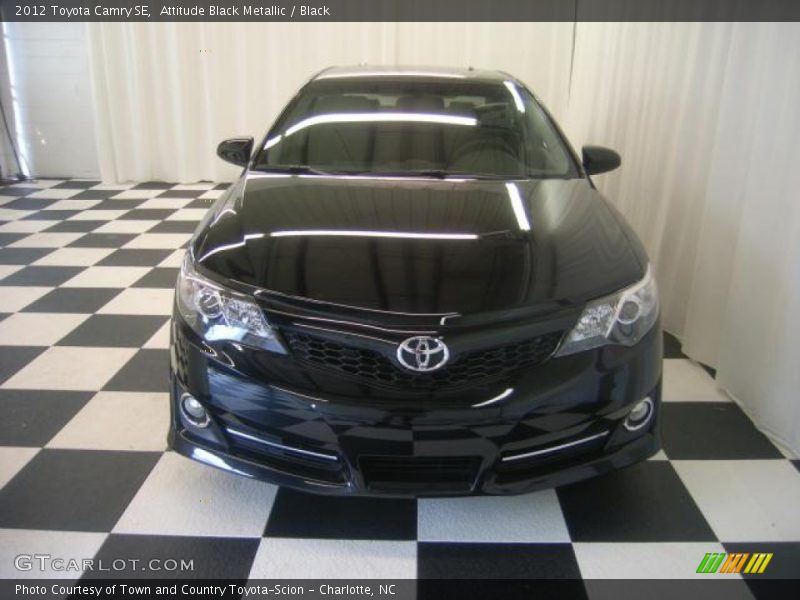 Attitude Black Metallic / Black 2012 Toyota Camry SE
