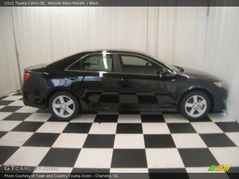 Attitude Black Metallic / Black 2012 Toyota Camry SE