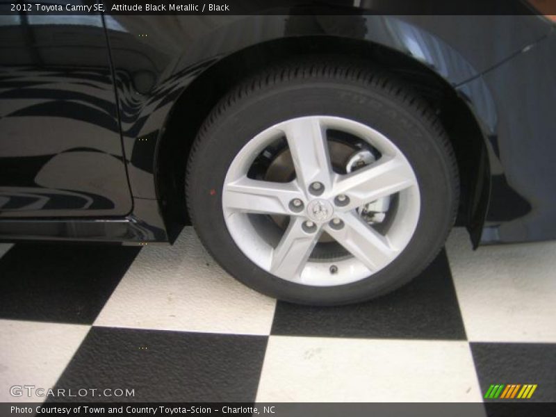 Attitude Black Metallic / Black 2012 Toyota Camry SE