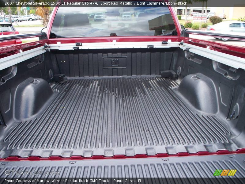 Sport Red Metallic / Light Cashmere/Ebony Black 2007 Chevrolet Silverado 1500 LT Regular Cab 4x4