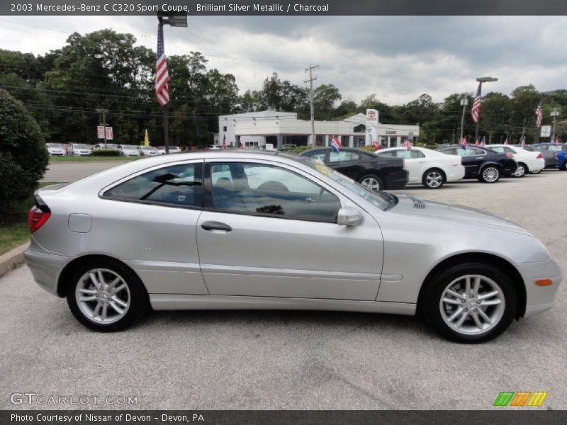  2003 C C320 Sport Coupe Brilliant Silver Metallic