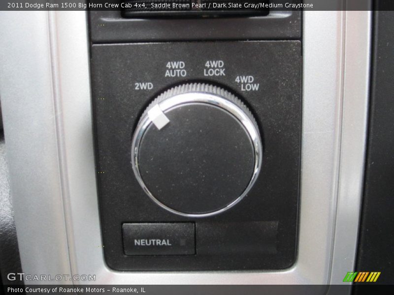 Saddle Brown Pearl / Dark Slate Gray/Medium Graystone 2011 Dodge Ram 1500 Big Horn Crew Cab 4x4