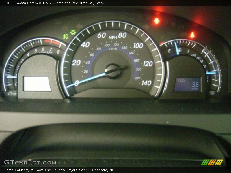 Barcelona Red Metallic / Ivory 2012 Toyota Camry XLE V6