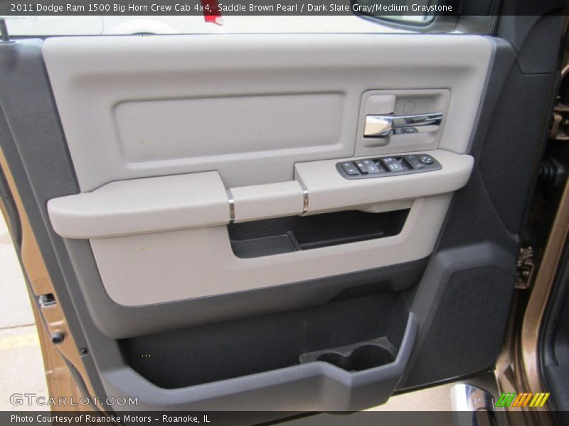 Saddle Brown Pearl / Dark Slate Gray/Medium Graystone 2011 Dodge Ram 1500 Big Horn Crew Cab 4x4