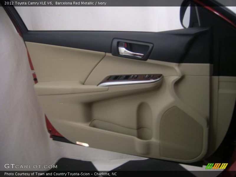 Barcelona Red Metallic / Ivory 2012 Toyota Camry XLE V6