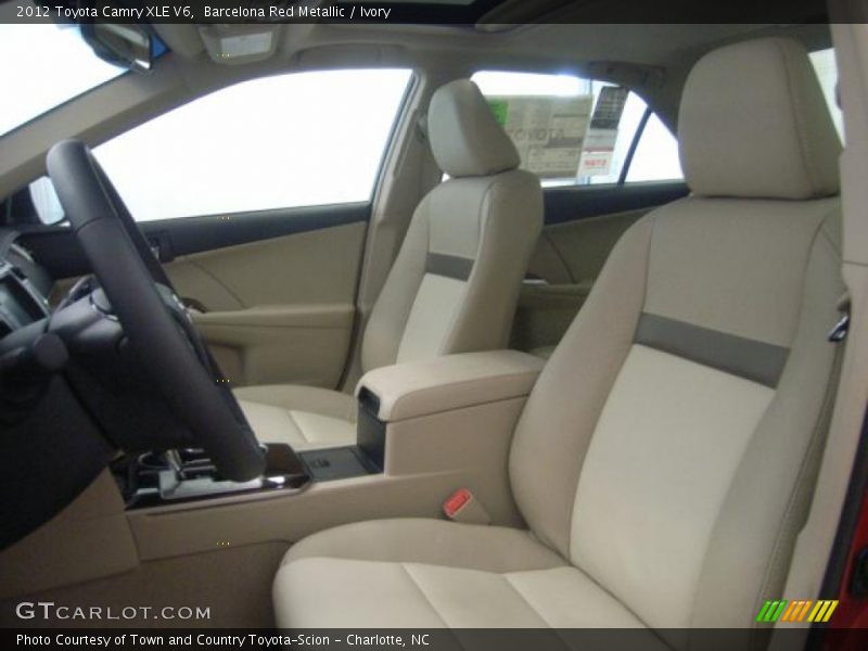 Barcelona Red Metallic / Ivory 2012 Toyota Camry XLE V6