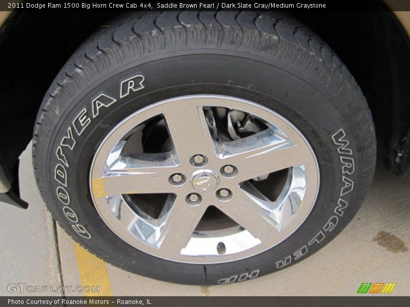  2011 Ram 1500 Big Horn Crew Cab 4x4 Wheel