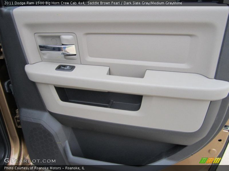 Saddle Brown Pearl / Dark Slate Gray/Medium Graystone 2011 Dodge Ram 1500 Big Horn Crew Cab 4x4