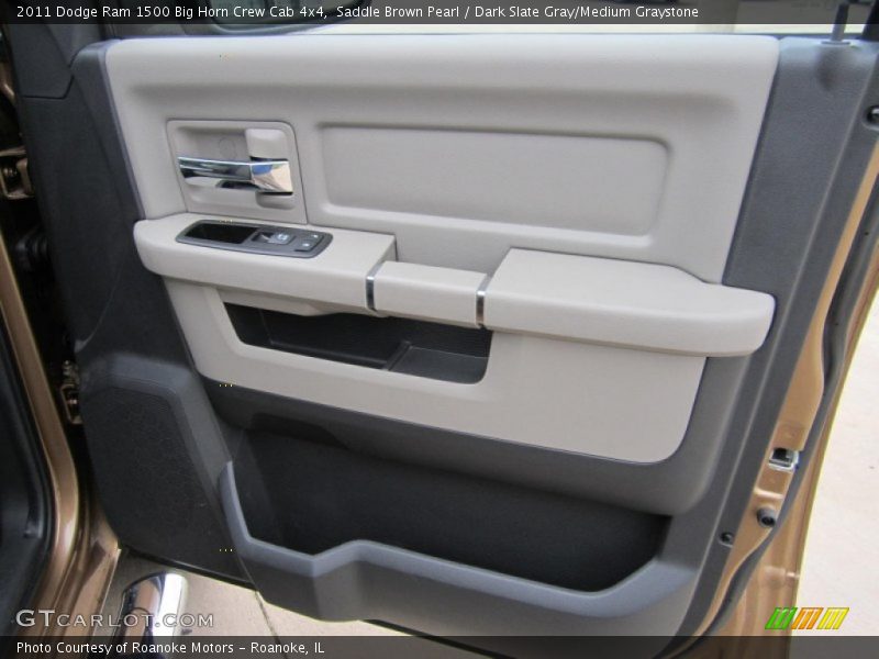 Saddle Brown Pearl / Dark Slate Gray/Medium Graystone 2011 Dodge Ram 1500 Big Horn Crew Cab 4x4
