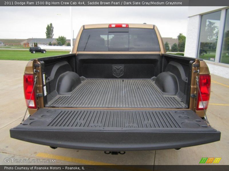Saddle Brown Pearl / Dark Slate Gray/Medium Graystone 2011 Dodge Ram 1500 Big Horn Crew Cab 4x4